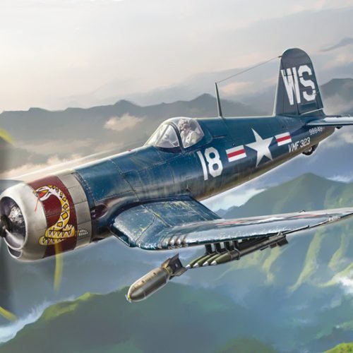 1453 F4U-4 Corsair – Korean War (1 : 72)