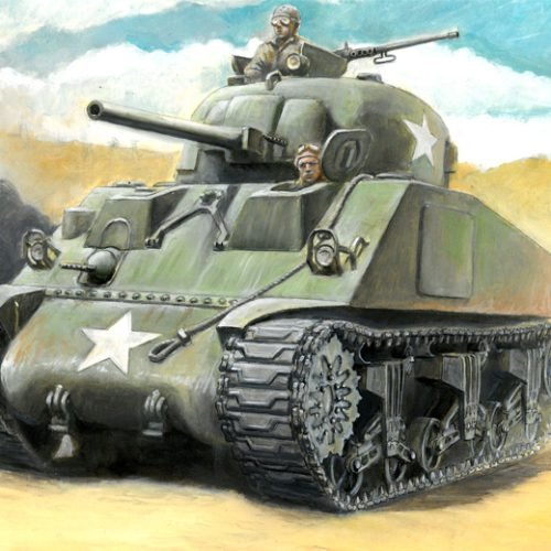 15751 – M4 SHERMAN 75 mm (1 : 56)