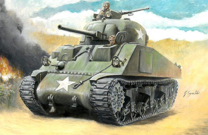 15751 - M4 SHERMAN 75 mm (1 : 56)