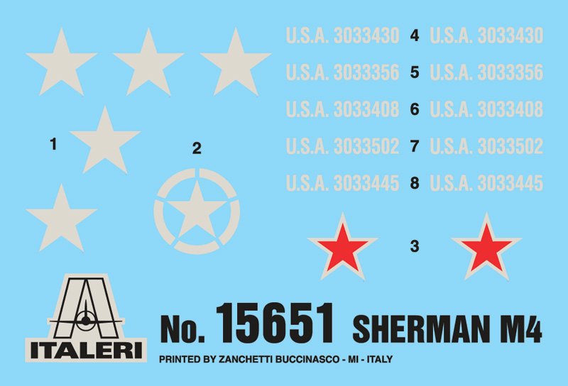 15751 - M4 SHERMAN 75 mm (1 : 56) - Imagem 3