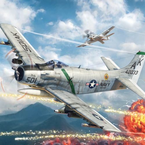 2788 A-1H SKYRAIDER (1 : 48)