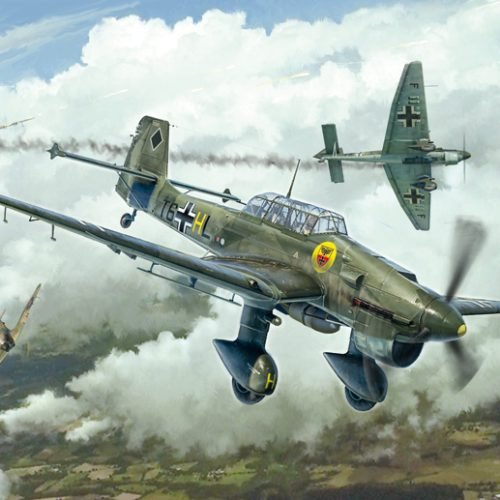 2807 Junkers JU-87B Stuka (1 : 48)