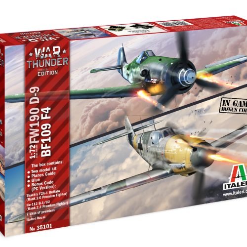 35101 -WAR THUNDER – BF 109 F-4 & FW 190 D-9 (1 : 72)