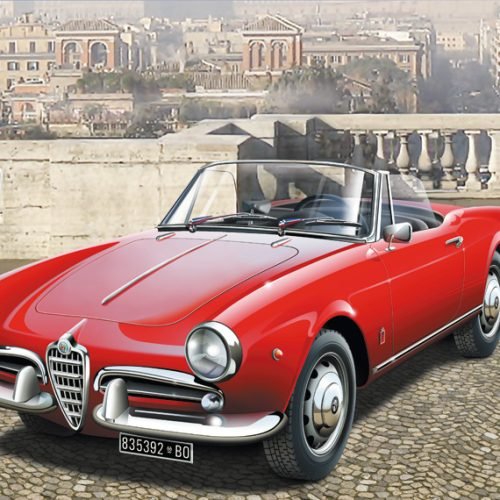 3653 ALFA ROMEO GIULIETTA SPIDER 1300 (1 : 24)