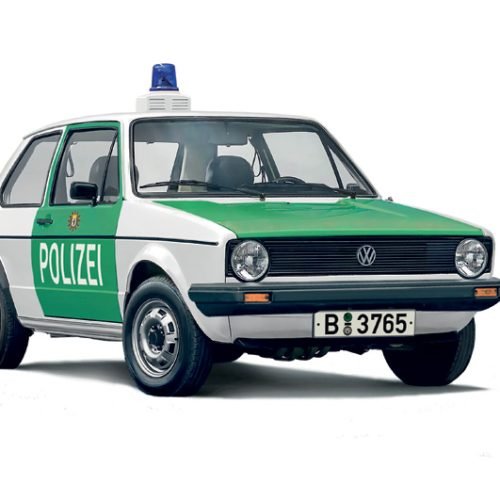 3666 VW Golf Polizei (1 : 24)