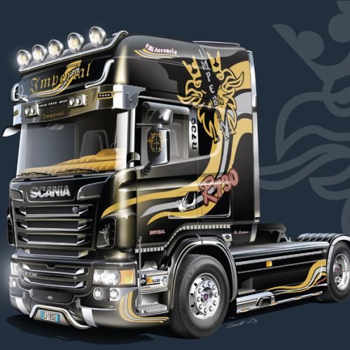 3883 Scania R730 V8 Topline “Imperial” (1 : 24)