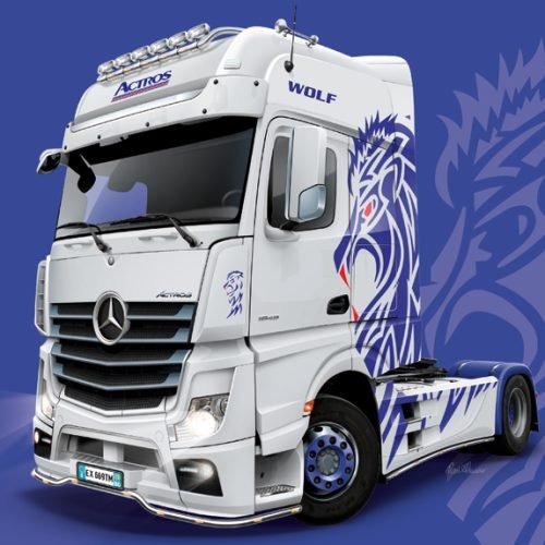 3935 Mercedes-Benz ACTROS MP4 Giga Space (1 : 24)