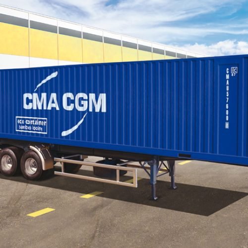 3951 40′ CONTAINER TRAILER (1 : 24)