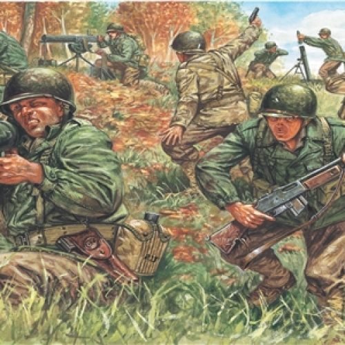 6046 American Infantry (1 : 72)