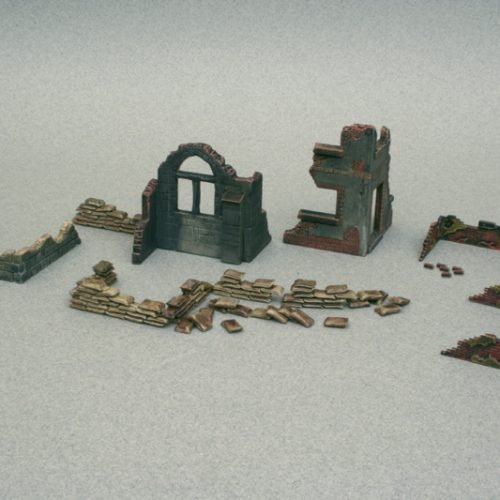 6087 WALLS AND RUINS (1 : 72)