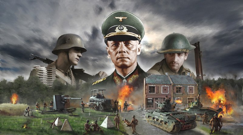 6118 - WWII : 1940 BATTLE OF ARRAS - ROMMEL'S OFFENSIVE - BATTLE SET (1 : 72)