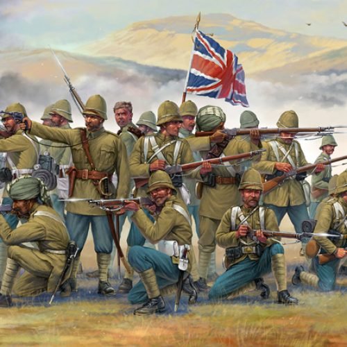 6187 BRITISH INFANTRY AND SEPOYS (1 : 72)