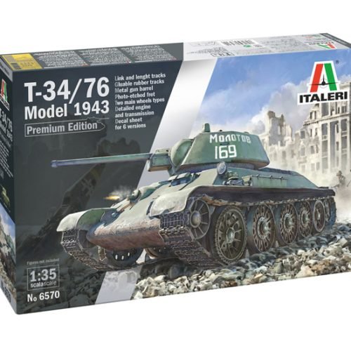 6570 T-34/76 Model 1943 Early Version Premium Edition (1 : 35)