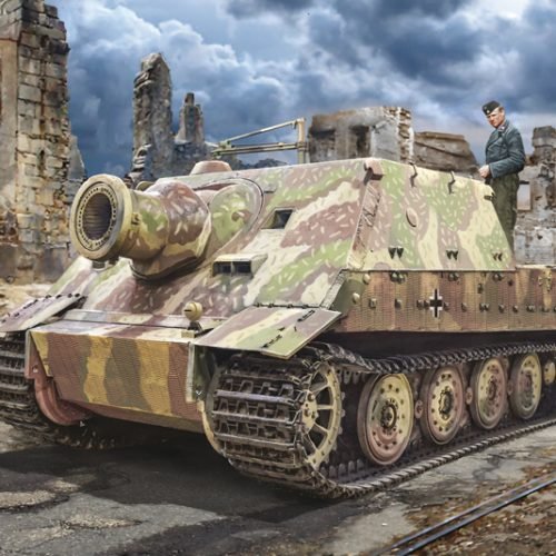 6573 38 cm RW 61 auf STURMMORSER TIGER (1 : 35)