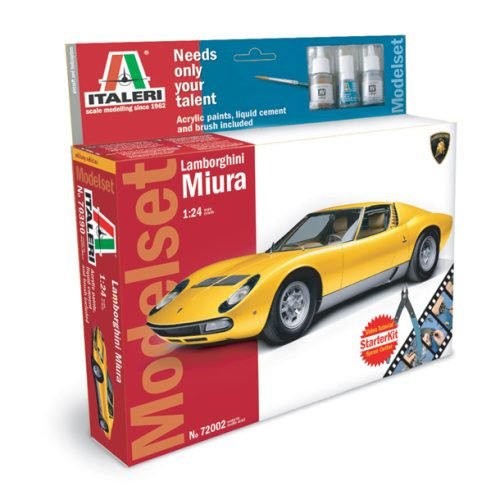 72002 LAMBORGHINI MIURA – MODEL SET – STARTER KIT