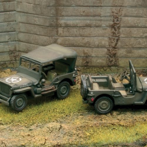 7506 WILLYS JEEP 1/4 TON 4X4 – FAST ASSEMBLY (1 : 72)