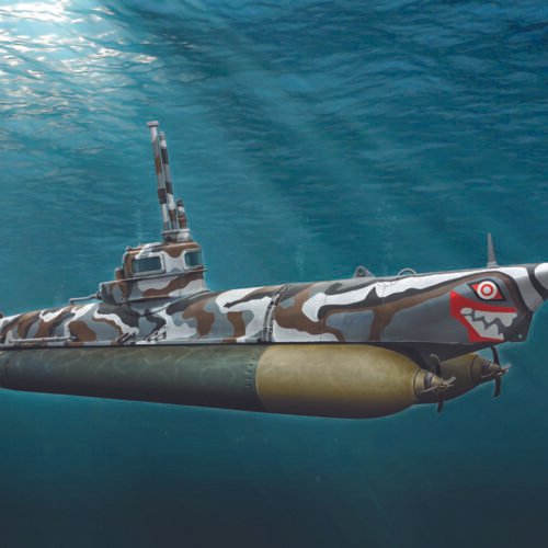 5609 U-BOOT BIBER MIDGET SUBMARINE (1 : 35)