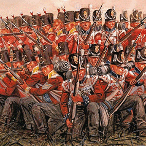 6095 British Infantry 1815 (Nap. Wars) (1 : 72)