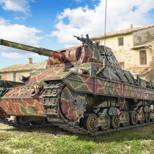 6599 CARRO ARMATO P40 ITALIAN HEAVY TANK (1 : 35)