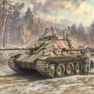 6564 Sd.Kfz.173 JAGDPANTHER with winter crew (1 : 35)