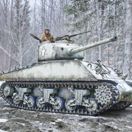 96440 M4A3 76mm WET SHERMAN (1 : 35)