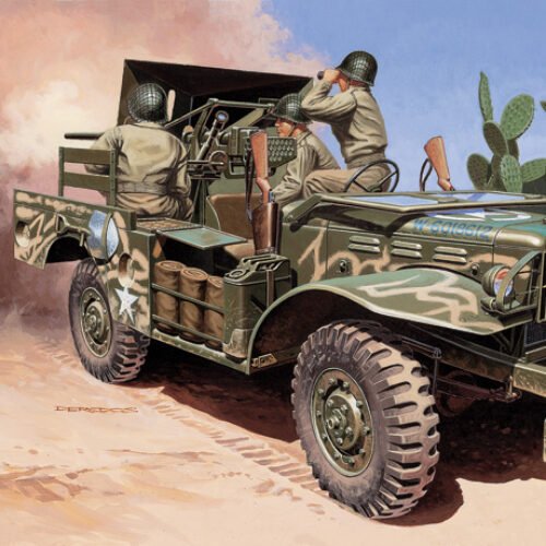 6555 M6 GUN MOTOR CARRIAGE WC-55 (1 : 35)