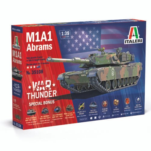 35108 M1A1 Abrams – WAR THUNDER (1 : 35)