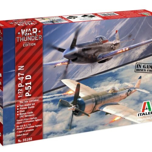 35102 -WAR THUNDER – P-47 N & P-51 D (1 : 72)