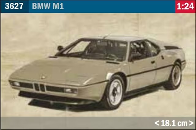 3627 - B.M.W. M1 Coupè (1 : 24)