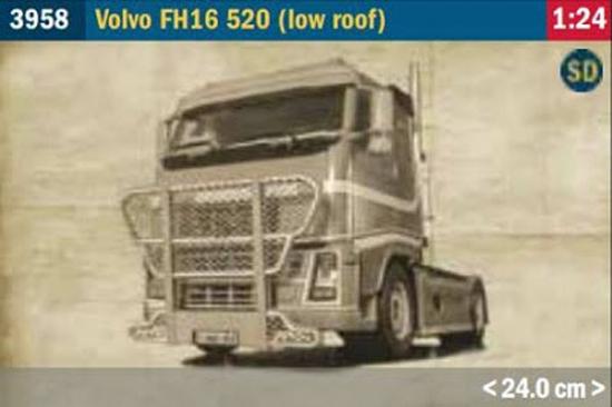 3958 - Volvo FH16 520 (low roof) (1 : 24)