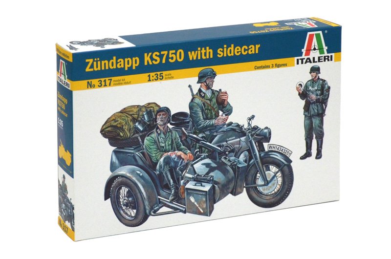 0317 - ZUNDAPP KS750 WITH SIDECAR - Imagem 2