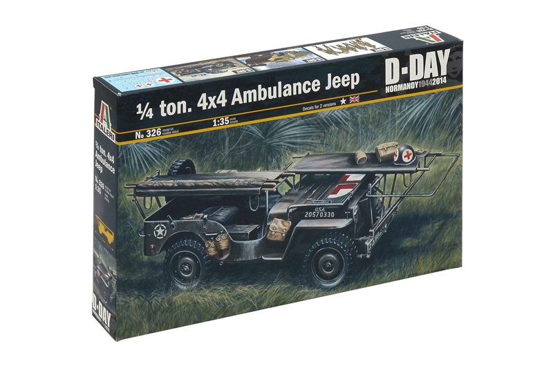 0326 - 1/4 ton. 4x4 AMBULANCE JEEP - Imagem 2
