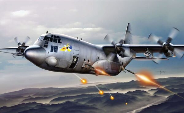 amt 1/72 ロッキード AC-130H スペクター Spectre 1310 - AC - 130H SPECTRE - Italeri