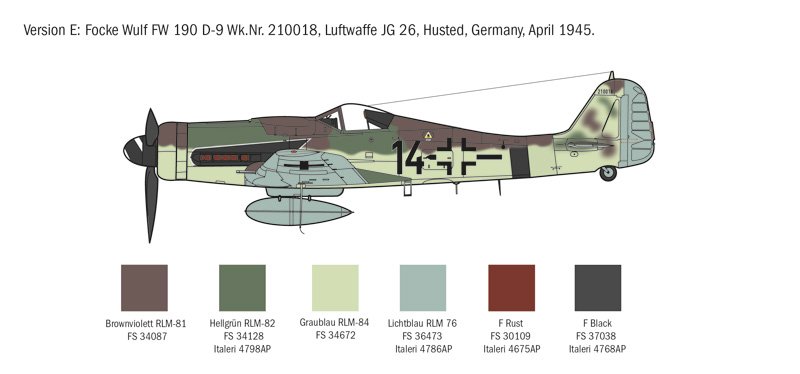 1312 - FOCKE WULF FW-190 D-9 - Imagem 4