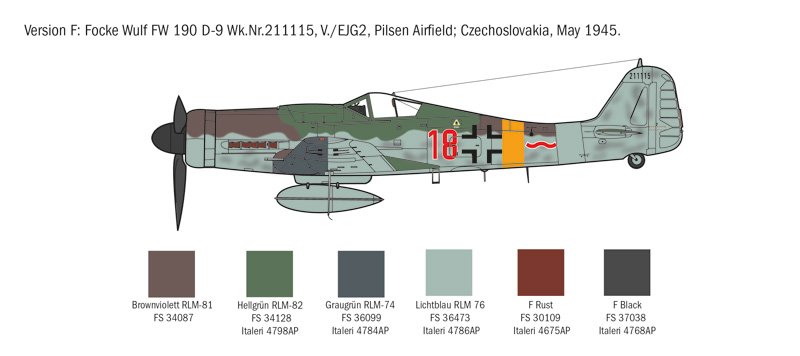 1312 - FOCKE WULF FW-190 D-9 - Imagem 5