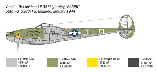 1446 - P-38J Lightning - Imagem 5