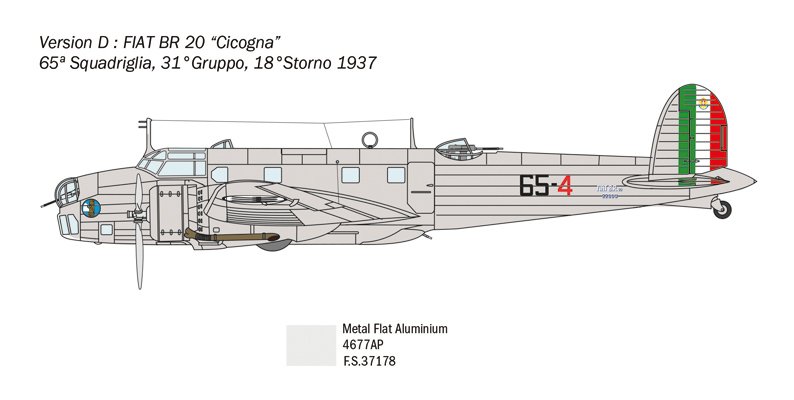1447 - FIAT BR.20 Cicogna - Imagem 10