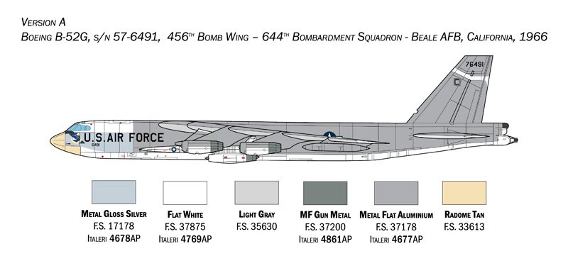 1451 - B-52G Stratofortress Early version with Hound Dog Missiles - Imagem 14