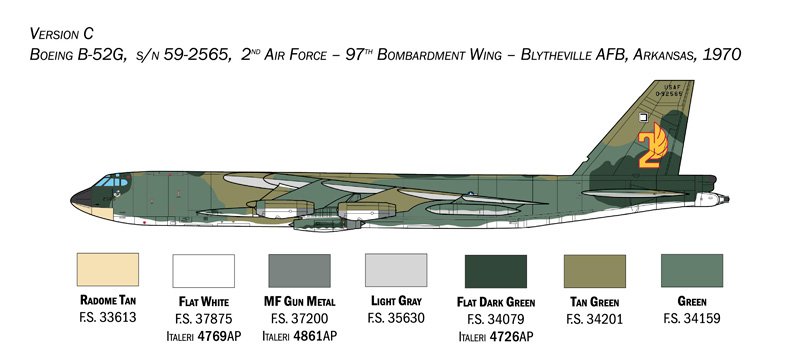 1451 - B-52G Stratofortress Early version with Hound Dog Missiles - Imagem 16