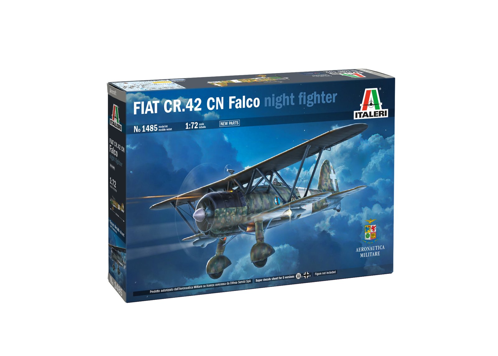 1485 - FIAT CR.42 CN "Falco" NIGHT FIGHTER - Imagem 2