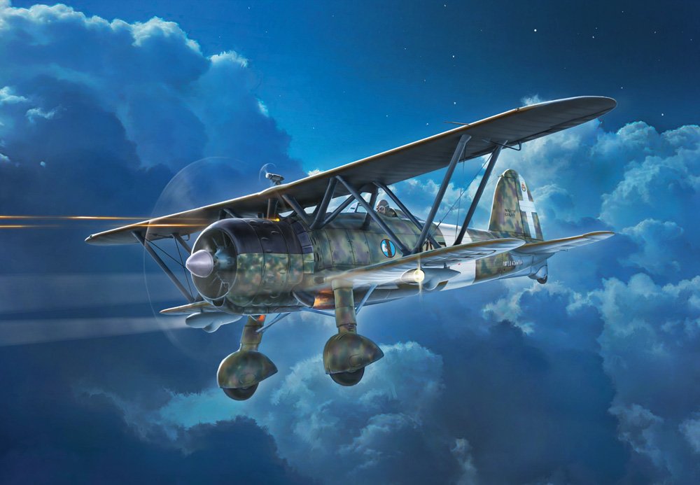 1485 - FIAT CR.42 CN "Falco" NIGHT FIGHTER