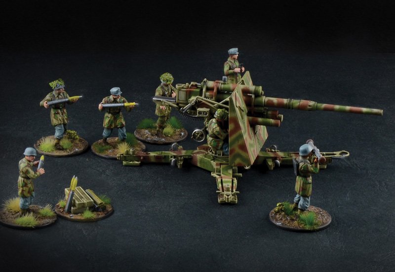 15771 - 8.8 cm FLAK 37 WITH CREW (1 : 56) - Imagem 6