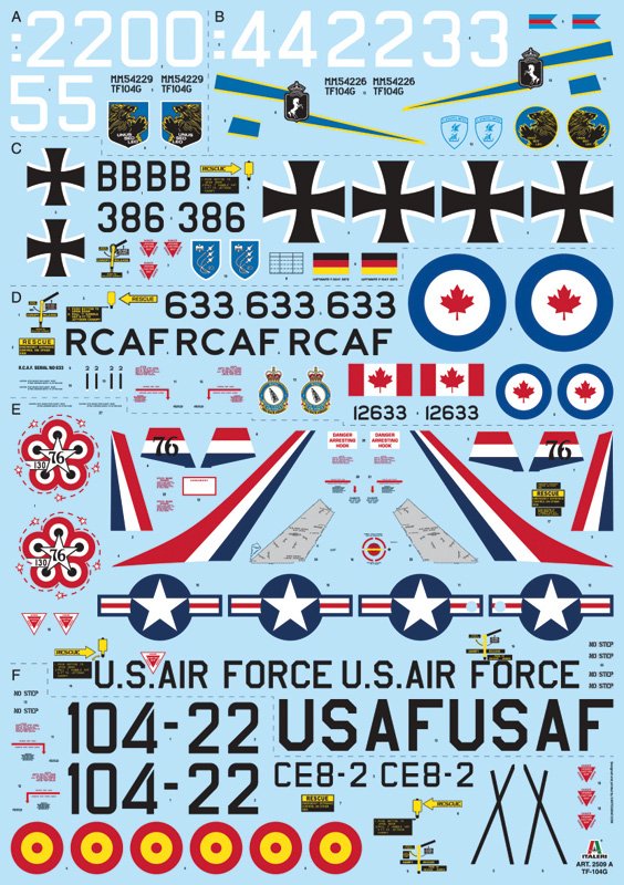 2509 - TF-104 G Starfighter - Imagem 17