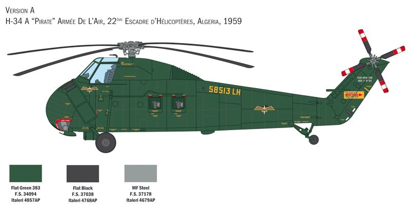 2776 - H-34A Pirate /UH-34D U.S. Marines - Imagem 13