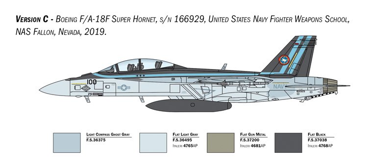 2823 - F/A-18F Super Hornet U.S. Navy Special Colors - Imagem 10