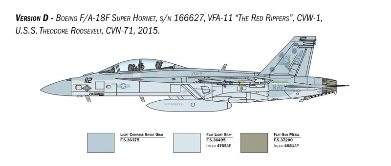 2823 - F/A-18F Super Hornet U.S. Navy Special Colors - Imagem 11
