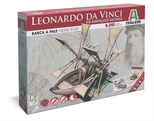 3103 - LEONARDO DA VINCI: PADDLE BOAT - Imagem 2