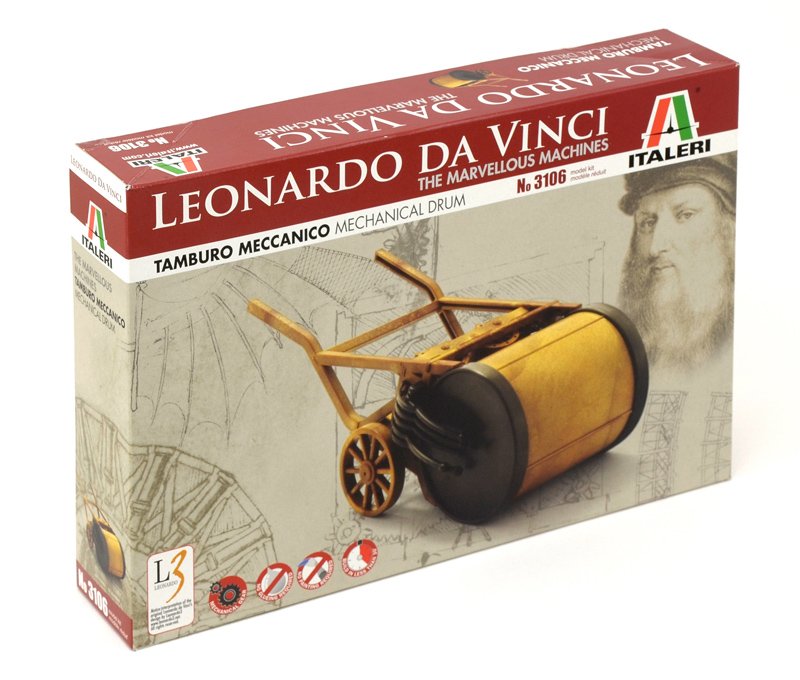 3106 - LEONARDO DA VINCI: Mechanical Drum
