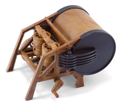 3106 - LEONARDO DA VINCI: Mechanical Drum - Imagem 6