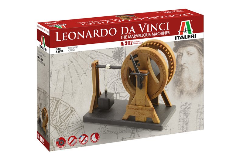 3112 - LEONARDO DA VINCI: LEVERAGE CRANE